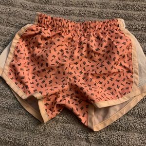 Little girl Nike shorts. Sportswear